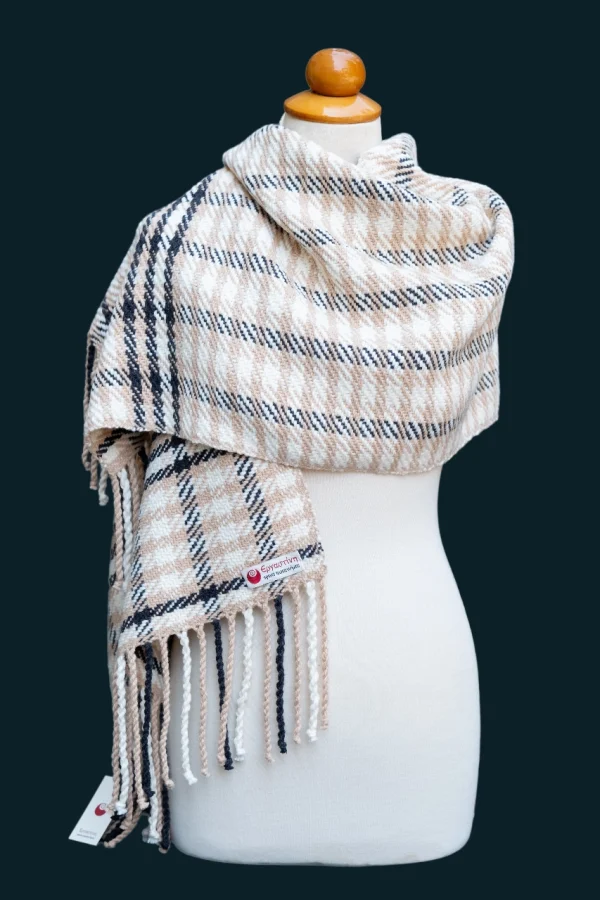 Χειροποίητη εσάρπα Twill
