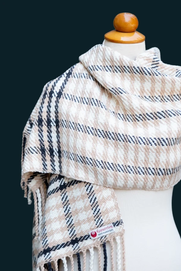 Χειροποίητη εσάρπα Twill