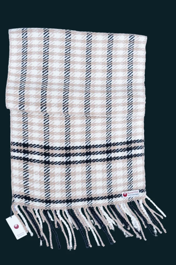 Χειροποίητη εσάρπα Twill (λεπτομέρεια)